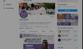 
							         Wiley College (@WileyCollege) | Twitter								  
							    