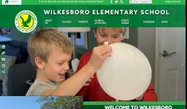 
							         Wilkesboro Elementary School								  
							    
