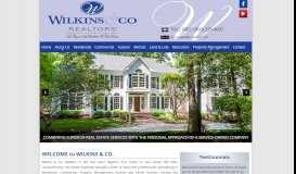 
							         Wilkins & Co. Realtors - Danville and Chatham, VA								  
							    