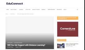 
							         Will You Get Support with Distance Learning? | EduConnect								  
							    