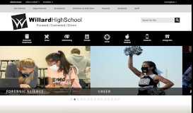 
							         Willard High School / Homepage								  
							    