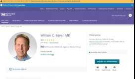 
							         William C. Bayer, MD | Northwestern Medicine								  
							    