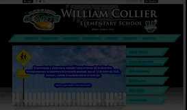 
							         William Collier Elementary School								  
							    