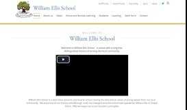 
							         William Ellis School - Home								  
							    
