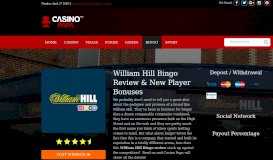 
							         William Hill Bingo | Casino Papa™								  
							    