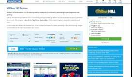 
							         William Hill UK Sports Review & Test 2019 | online-betting.org								  
							    