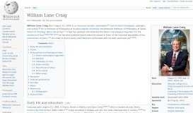
							         William Lane Craig - Wikipedia								  
							    