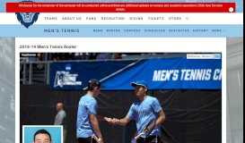 
							         William Matheson - Men's Tennis - Columbia University Athletics								  
							    