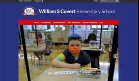 
							         William S. Covert Elementary School: Home								  
							    