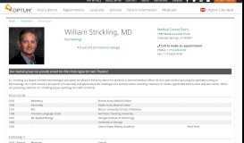 
							         William Strickling, MD | DaVita Medical Group (CSHP) - CSHP.net								  
							    