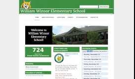
							         William Winsor Elementary School - Google Sites								  
							    
