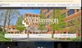 
							         Williamson Medical Center								  
							    