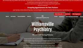 
							         Williamsville Psychiatry								  
							    