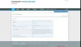 
							         Willis Towers Watson - Pension Funds Online								  
							    