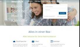 
							         Willkommen | directBOX Freemail – Cloudmail made in Germany								  
							    