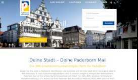 
							         Willkommen | paderborn Freemail – Cloudmail made in Germany								  
							    