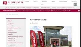 
							         Willmar Campus | Ridgewater College								  
							    