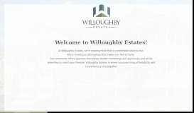 
							         Willoughby Estates: Home								  
							    