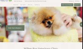 
							         Willow Run Veterinary Clinic | Willow Street Animal Hospital								  
							    