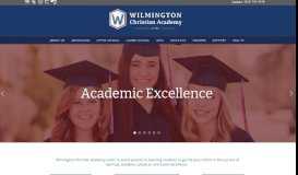 
							         Wilmington Christian Academy - Private School								  
							    