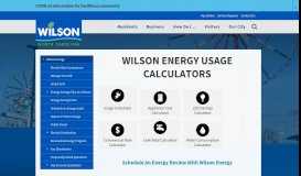 
							         Wilson Energy | Wilson, NC								  
							    