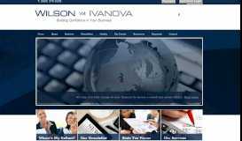 
							         Wilson Ivanova CPA, Inc.: San Bernardino, CA CPA Firm | Home Page								  
							    