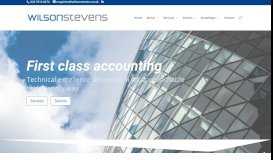 
							         Wilson Stevens: Accountants & Business Advisors Central London								  
							    