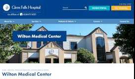 
							         Wilton Medical Center - Glens Falls Hospital								  
							    