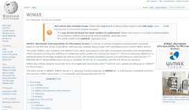 
							         WiMAX - Wikipedia								  
							    