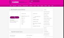 
							         Win Paradise Casino Review 2020 - CasinoFreak.com								  
							    