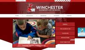 
							         Winchester Elementary - Northville Public Schools								  
							    