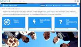 
							         Wind for Schools Portal | Open Energy Information								  
							    
