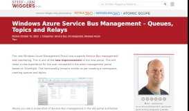 
							         Windows Azure Service Bus Management - Queues, Topics and ...								  
							    