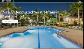 
							         Windsor at Miramar | Luxury Apartments in Miramar, FL | Home								  
							    