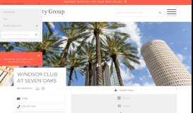 
							         Windsor Club at Seven Oaks in Wesley Chapel, FL | PMC Property ...								  
							    