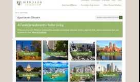 
							         Windsor Communities | Luxury Apartment Homes								  
							    