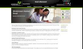 
							         Windstream Domain Services | Hosted Email - Windstream Hosting								  
							    