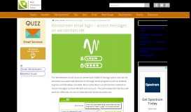 
							         Windstream email login - access messages on windstream.net								  
							    