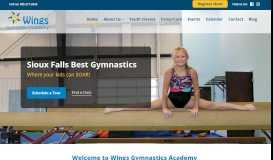 
							         Wings Gymnastics Academy: Sioux Falls, SD: Tumbling, Summer ...								  
							    