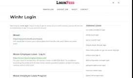 
							         Winhr Login — Sign in to Account - loginfeed.com								  
							    