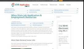 
							         Winn Dixie Job Application & Employment Resources | Job ...								  
							    