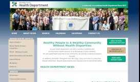
							         Winnebago County Health Department(WCHD), Rockford, IL								  
							    