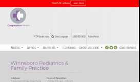 
							         Winnsboro Pediatrics, Family Practice & Podiatry								  
							    