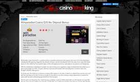 
							         Winparadise Casino : $35 Exclusive No Deposit Bonus for ...								  
							    
