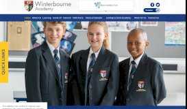 
							         Winterbourne Academy - Home								  
							    