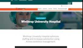 
							         Winthrop University Hospital - Kronos								  
							    