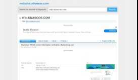 
							         win.unascos.com at WI. Registrant WHOIS contact information ...								  
							    