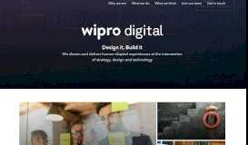 
							         Wipro Digital: Digital Transformation								  
							    