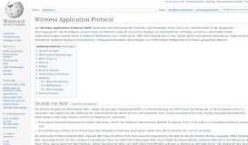 
							         Wireless Application Protocol – Wikipedia								  
							    