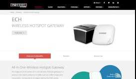 
							         Wireless Hotspot Gateway | Edgecore - Edgecore Wi-Fi								  
							    